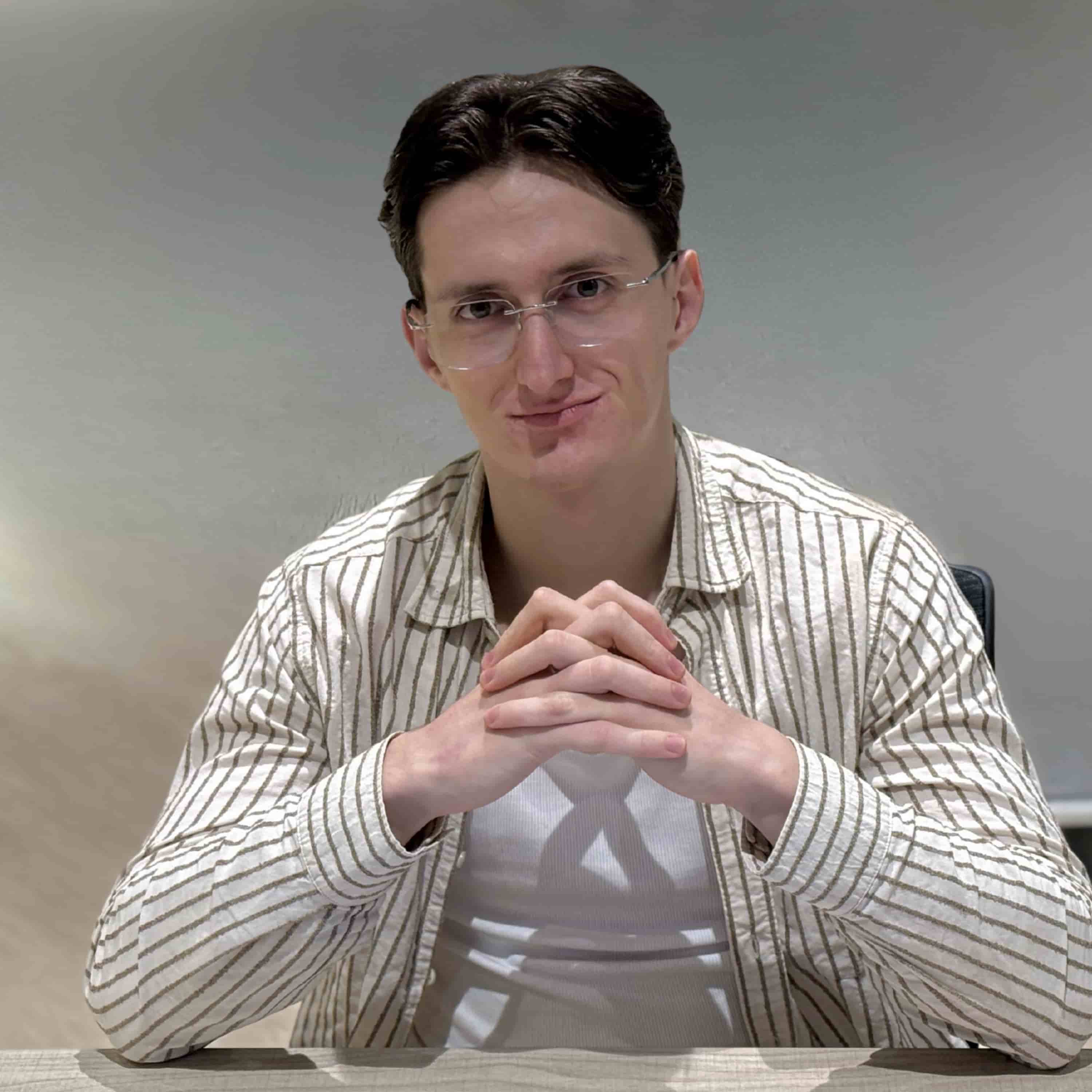 Sorank の創業者、Thibault Besson-Magdelain の写真