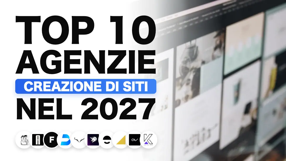 Schermo di computer che mostra il layout di un sito web, che illustra la classifica delle migliori agenzie di creazione siti in Francia