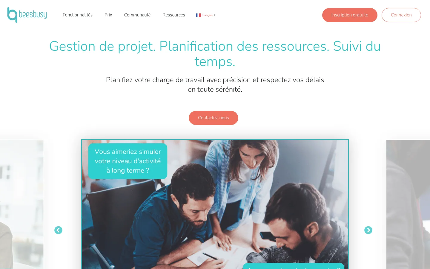 Beesbusy software home page