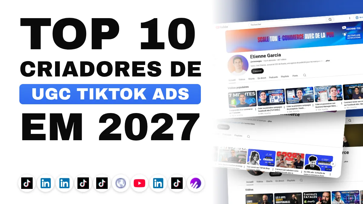 Os 10 melhores criadores de conteúdo de TikTok Ads na França