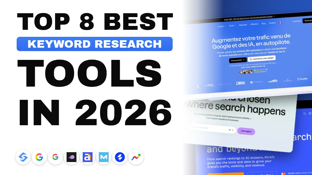 The 8 Best Keyword Research Tools in 2026