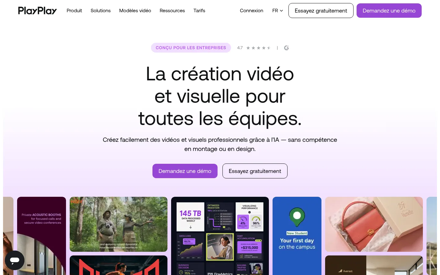 PlayPlay software home page