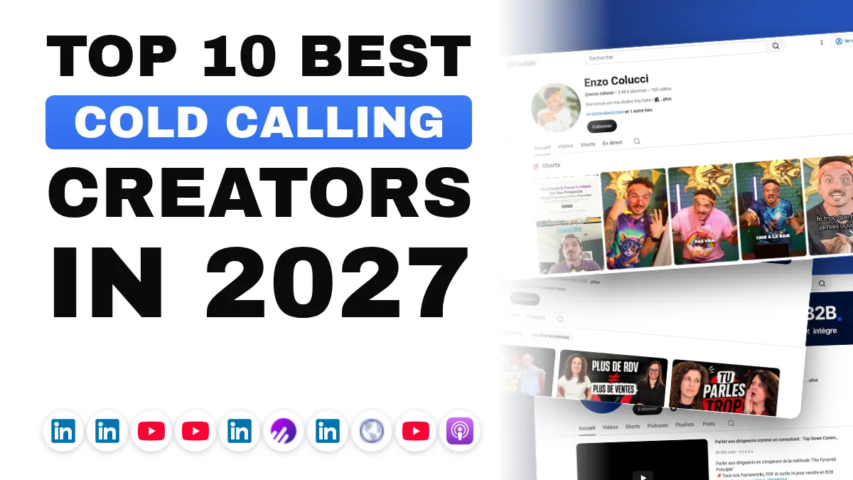 The 10 best cold calling content creators in France