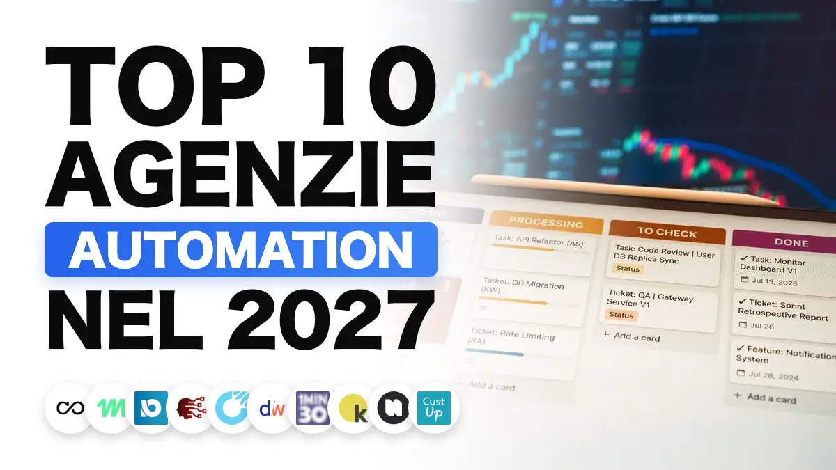 Tablet che mostra un flusso di gestione delle attività su una scrivania, che illustra la classifica delle migliori agenzie di marketing automation in Francia