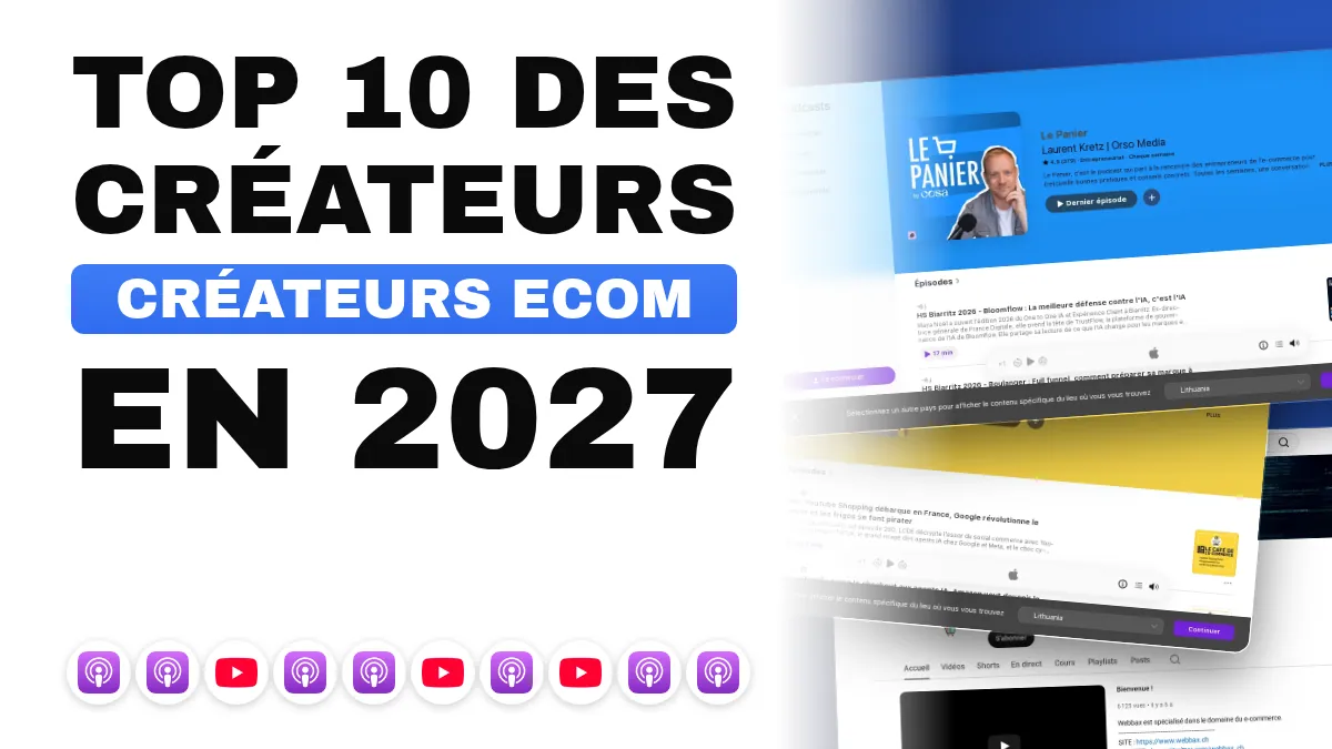 Les 10 meilleurs créateurs de contenu e-commerce en France