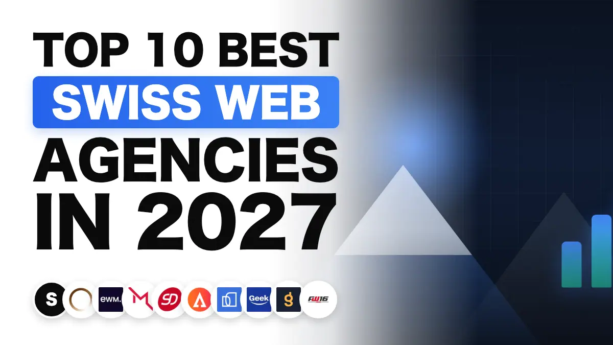 Yükselen bir performans grafiğiyle Alp silueti, İsviçre'deki en iyi web pazarlama ajanslarının sıralamasını gösteriyor