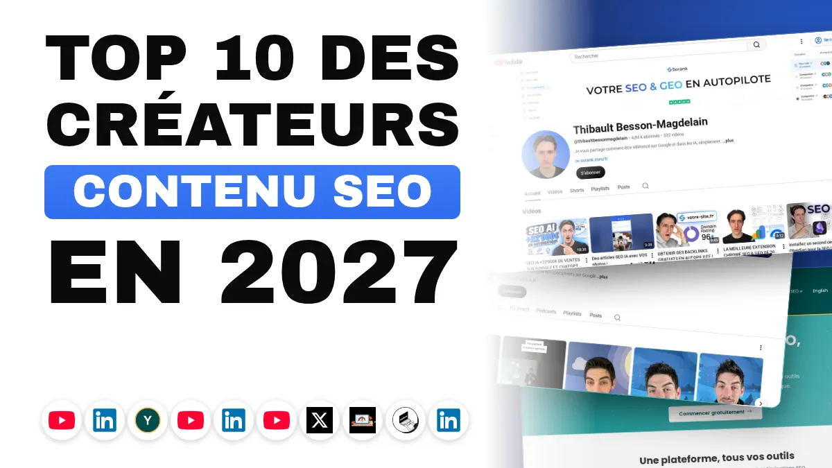 Les 10 meilleurs créateurs de contenu SEO en France