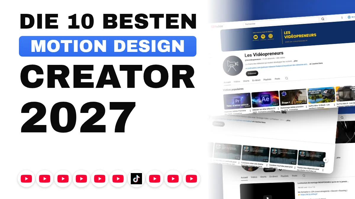 Die 10 besten Motion-Design-Content-Creator in Frankreich