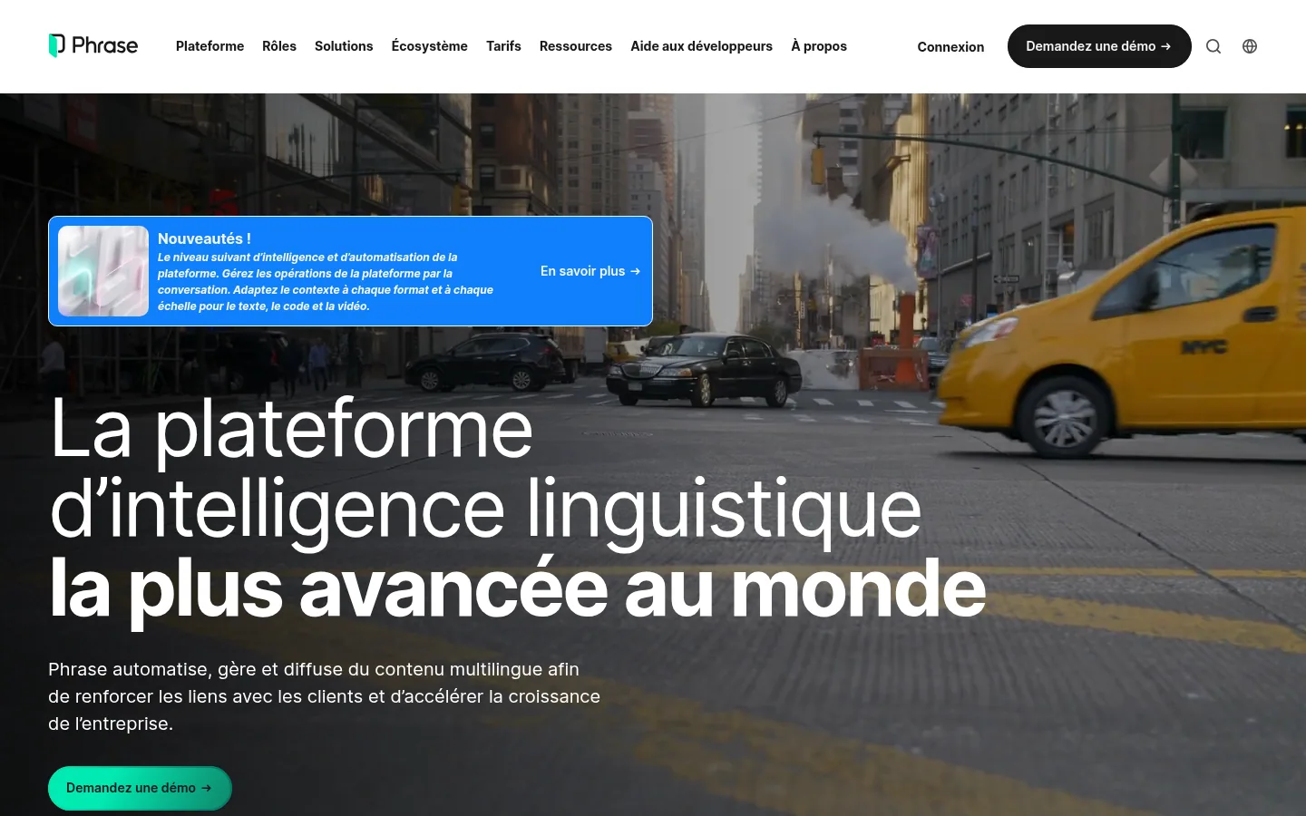 Phrase software home page