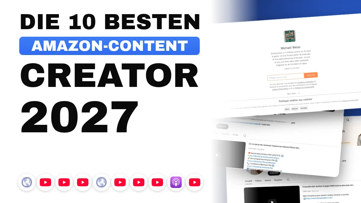Die 10 besten Amazon- und Marktplatz-Content-Creator in Frankreich