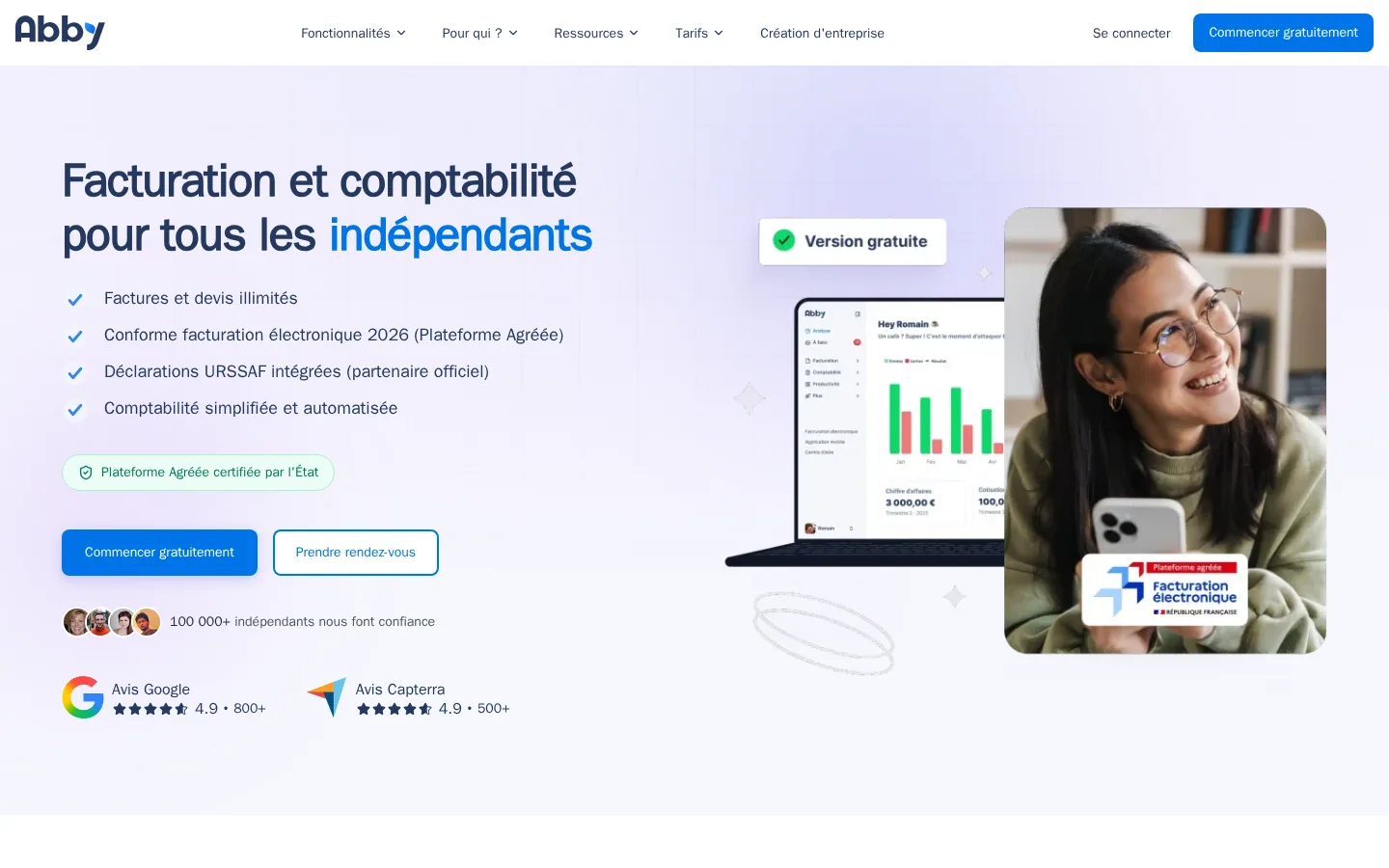 Abby software home page
