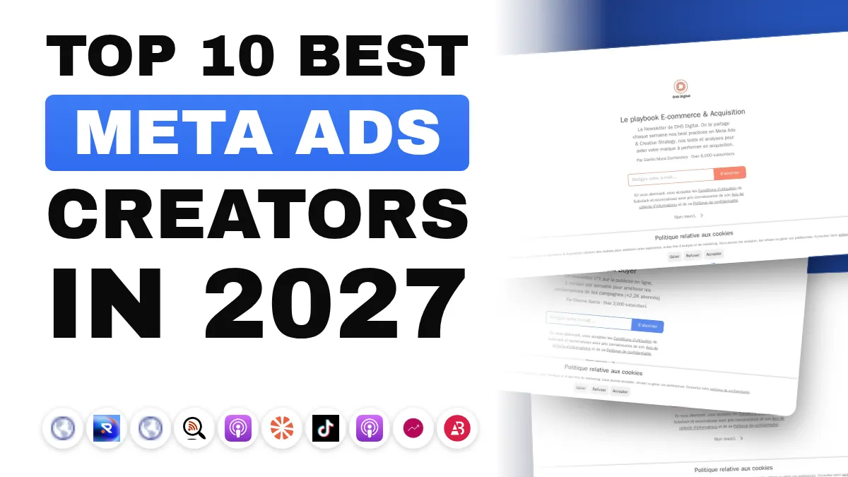 The 10 best Meta Ads content creators in France