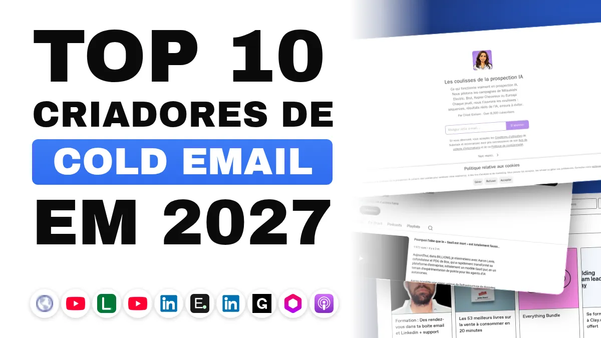 Os 10 melhores criadores de conteúdo de cold email na França