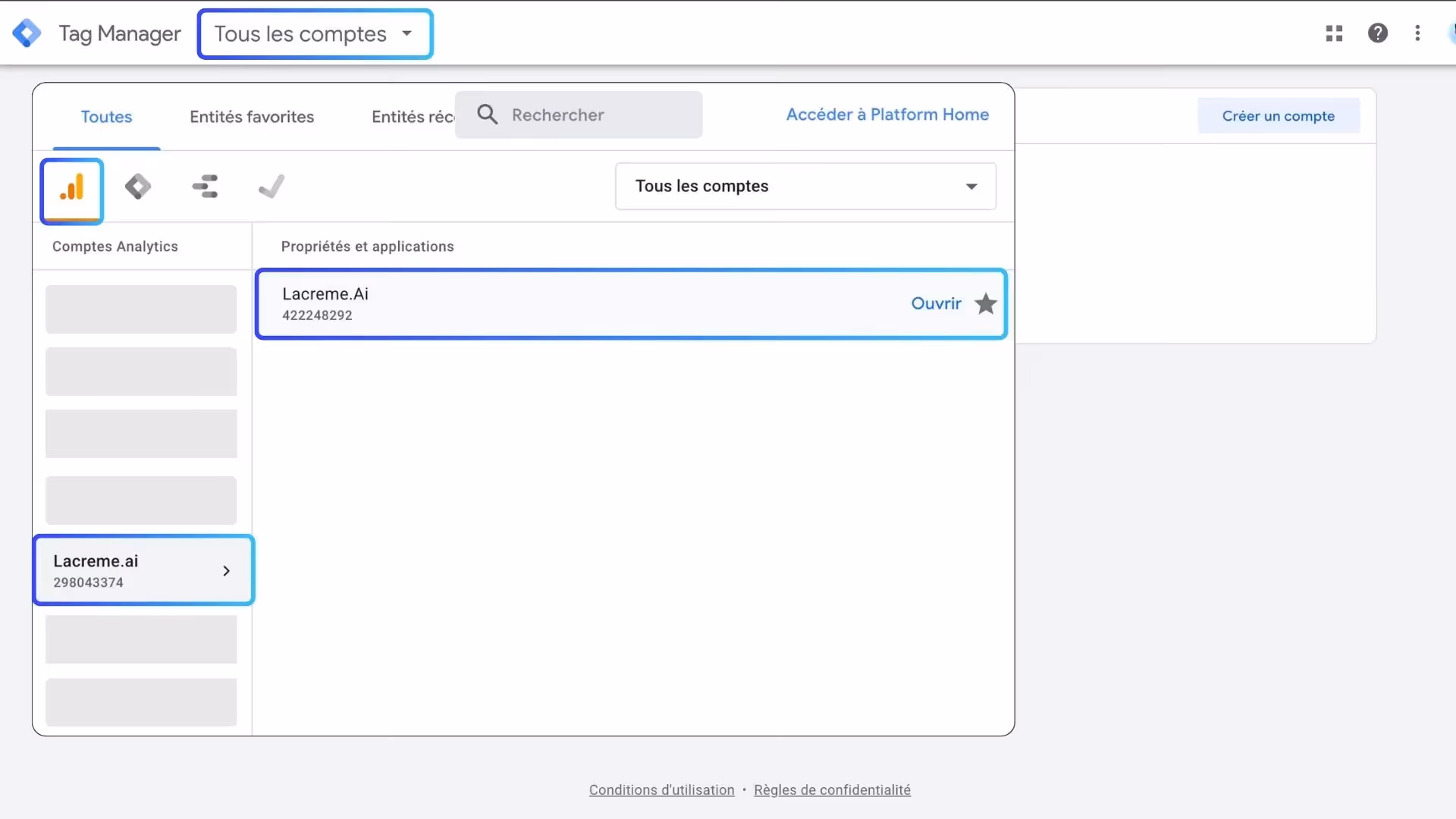 Access your Google Analytics via Tag Manager