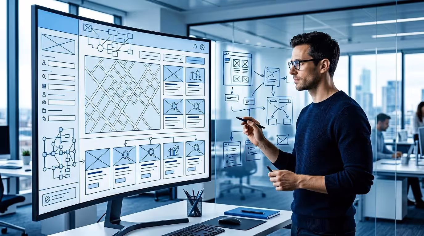 Figma wire frame SEO responsive AI first