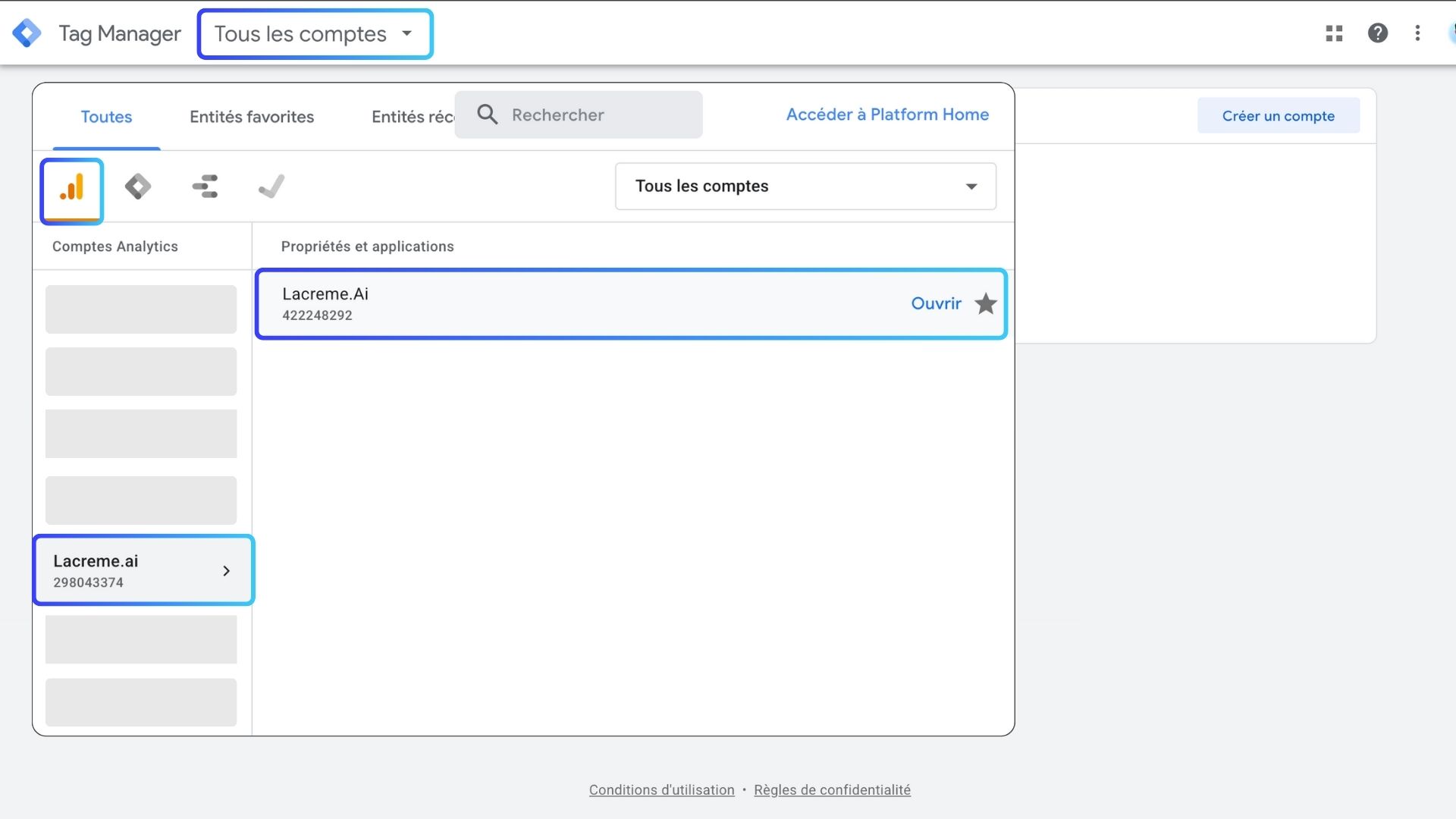 Aceda ao seu Google Analytics através do Tag Manager