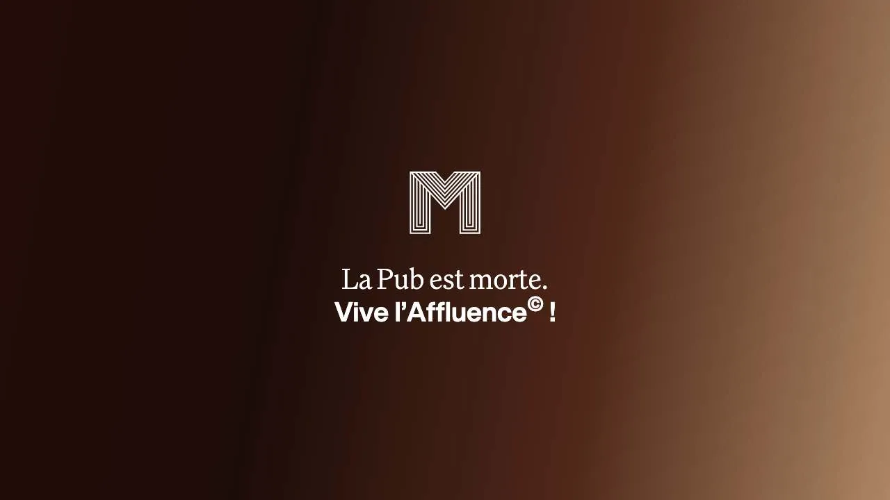 Matriochka Influencesエージェンシーのウェブサイトのトップページ