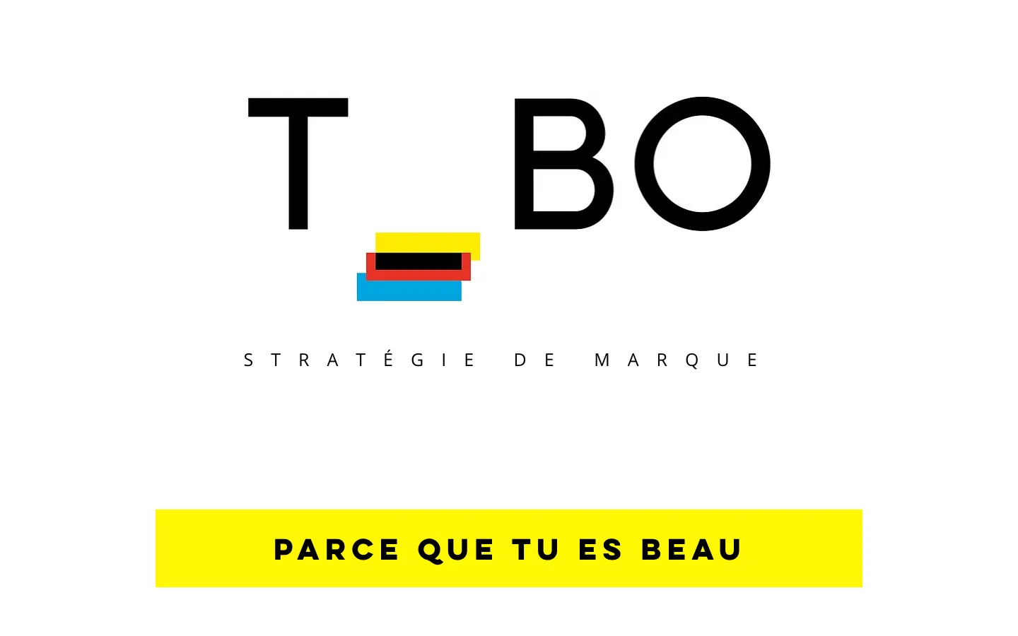 パリのブランド戦略事務所T_BO Conseilのサイトのトップページ