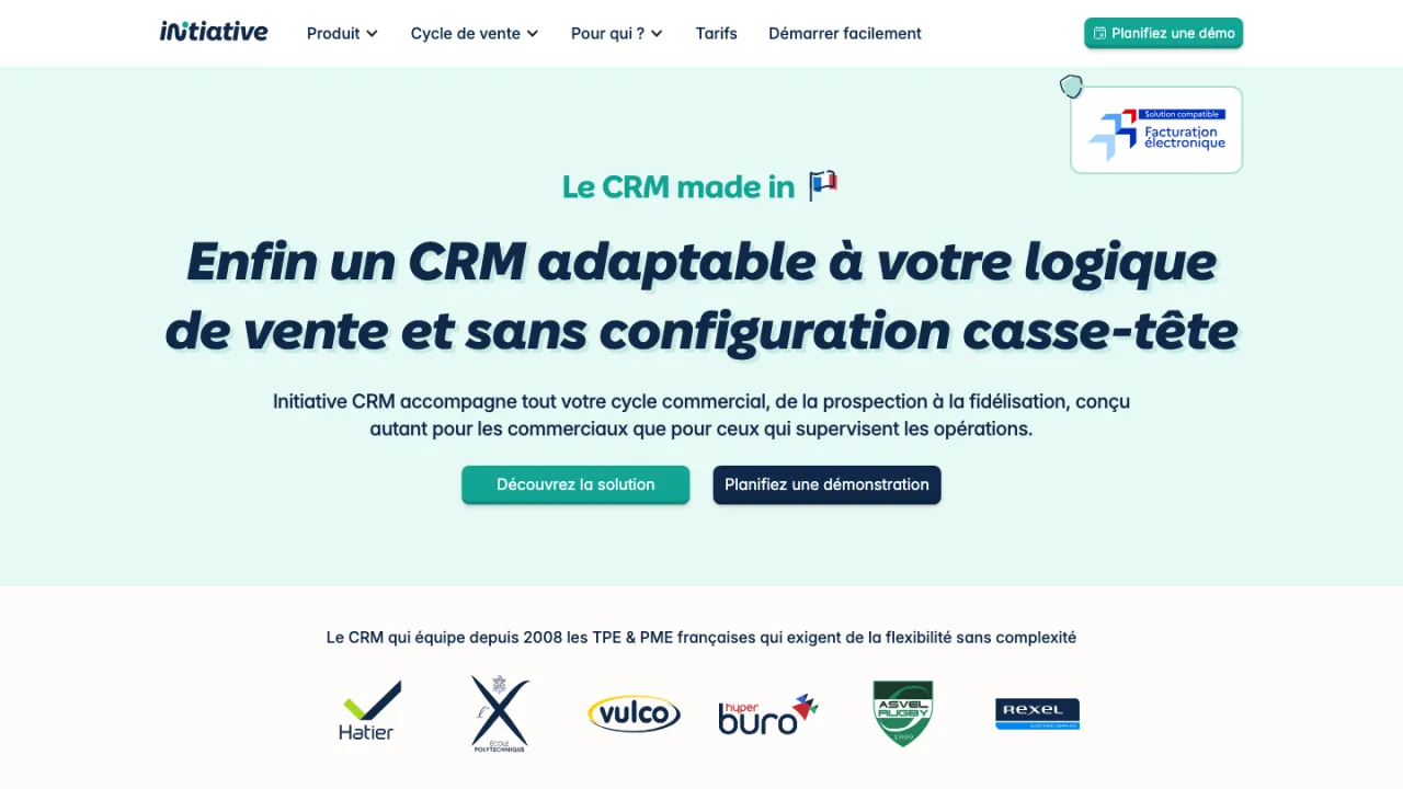 Beranda vendor CRM Initiative CRM