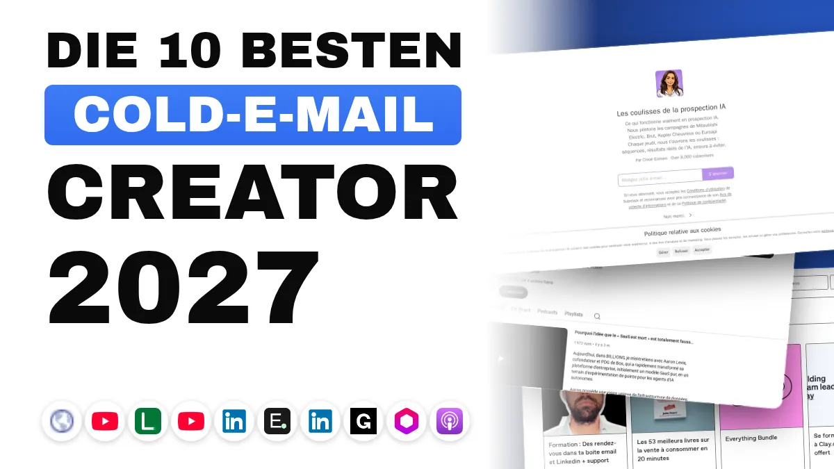 Die 10 besten Cold-Email-Content-Creator in Frankreich