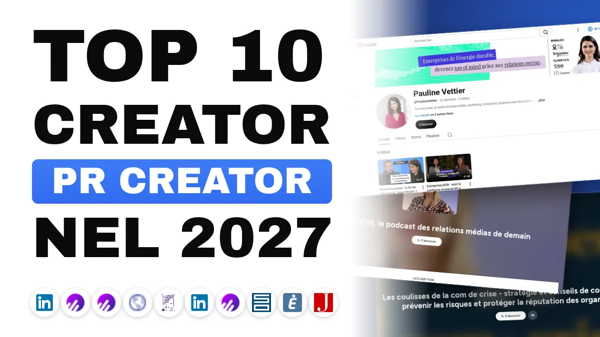 I 10 migliori content creator di pubbliche relazioni in Francia