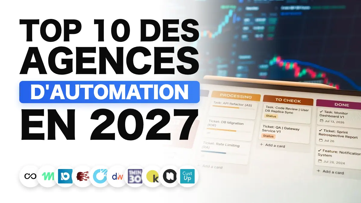 Tablette affichant un outil de gestion des tâches posée sur un bureau, illustrant le classement des meilleures agences de marketing automation en France