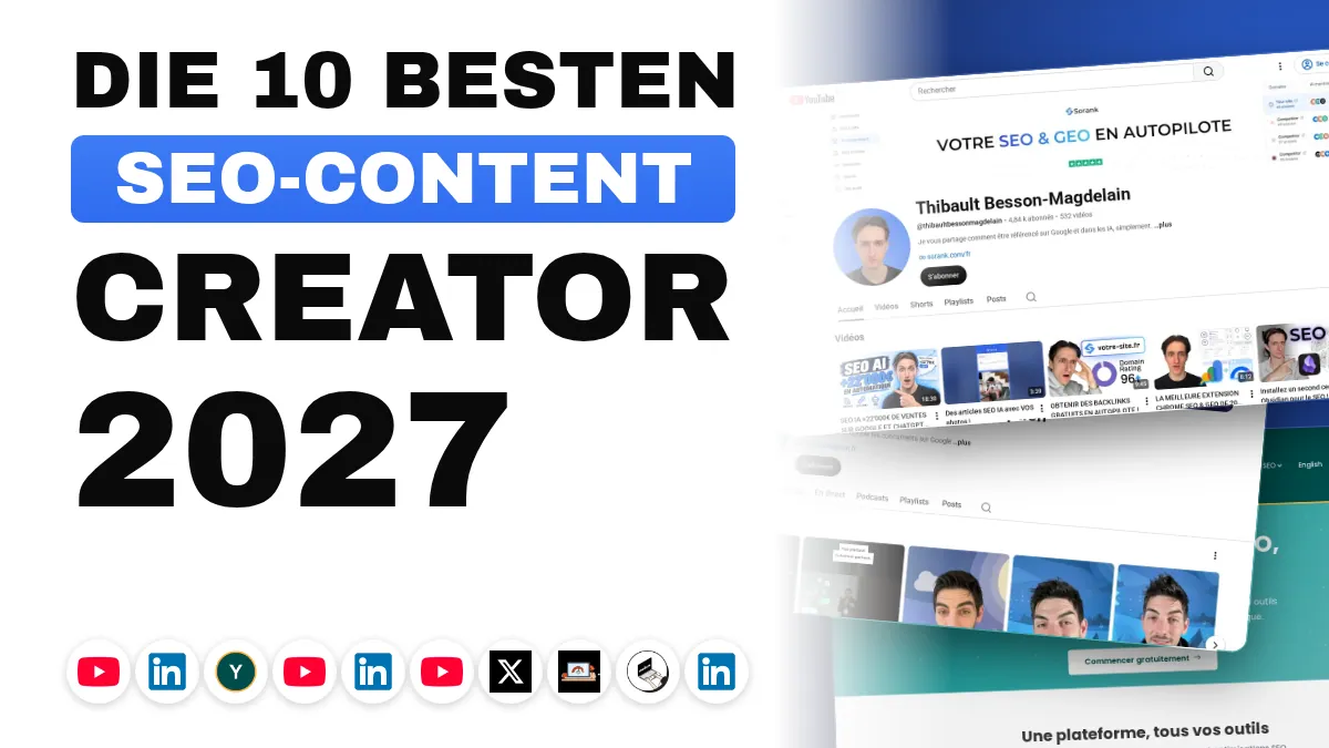 Die 10 besten SEO-Content-Creator in Frankreich