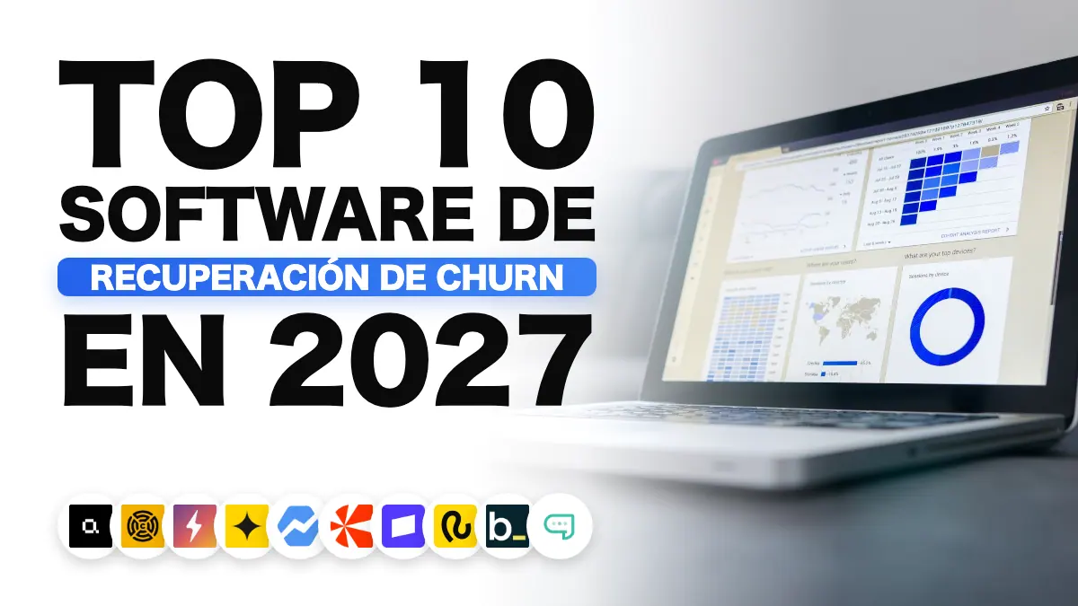Top 10 herramientas de recuperación de churn para SaaS en 2027
