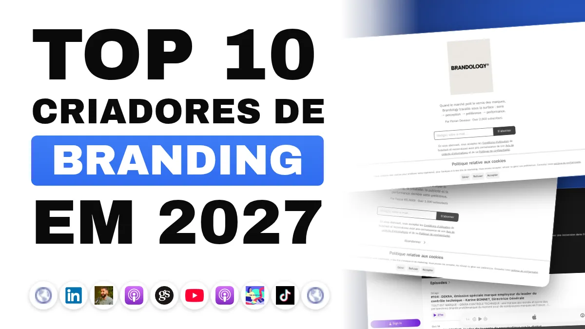 Os 10 melhores criadores de conteúdo de branding na França
