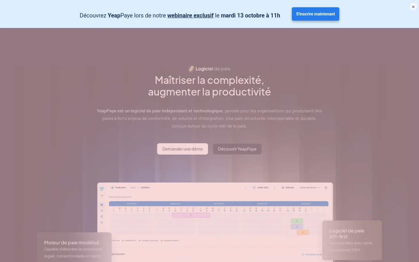 Home page del software YeapPaye