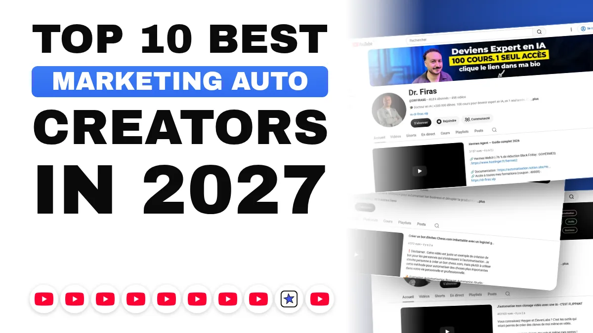 The 10 best marketing automation content creators in France