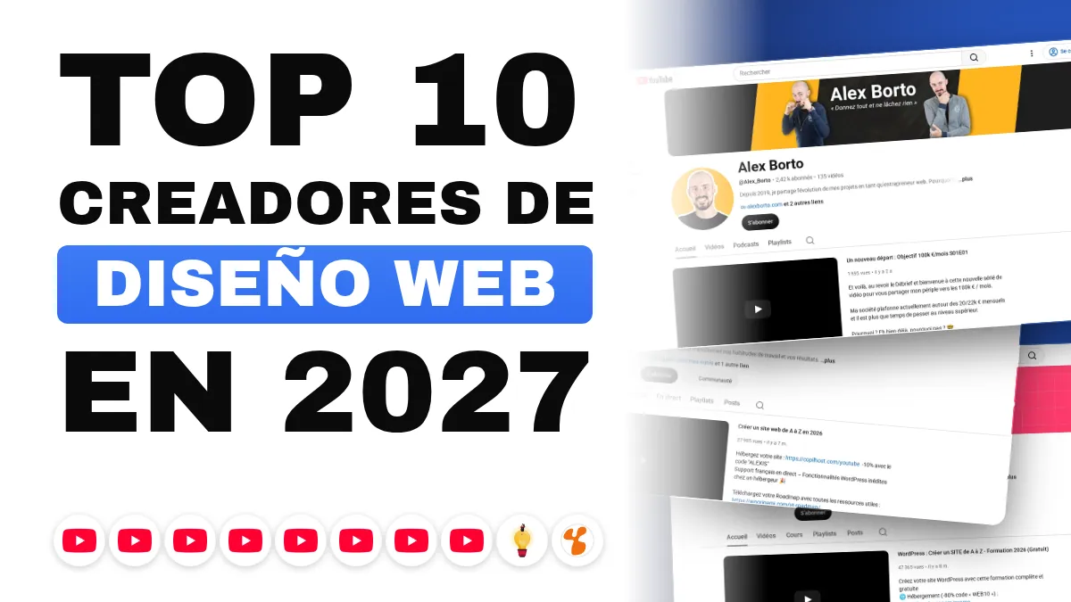 Los 10 mejores creadores de contenido de diseño web en Francia