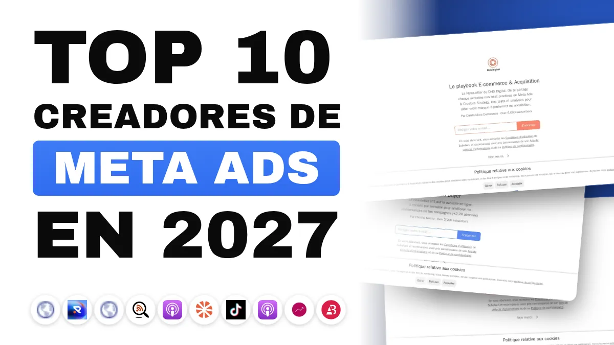 Los 10 mejores creadores de contenido de Meta Ads en Francia