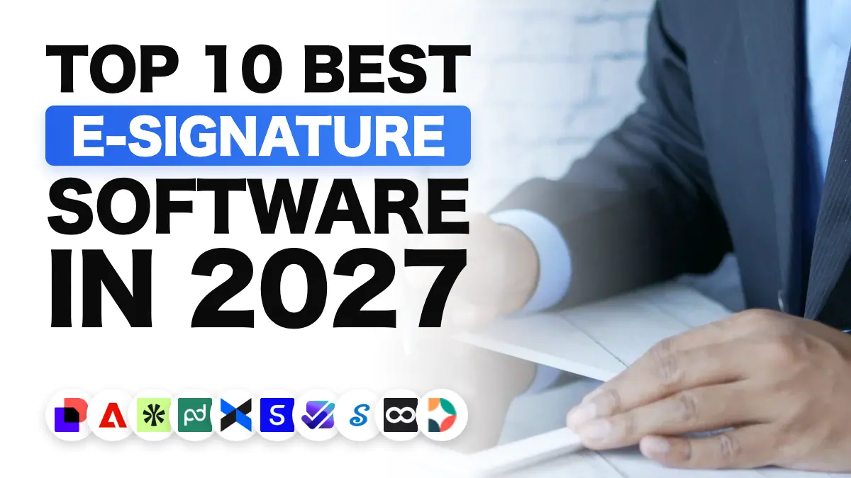 The best electronic signature software in 2027
