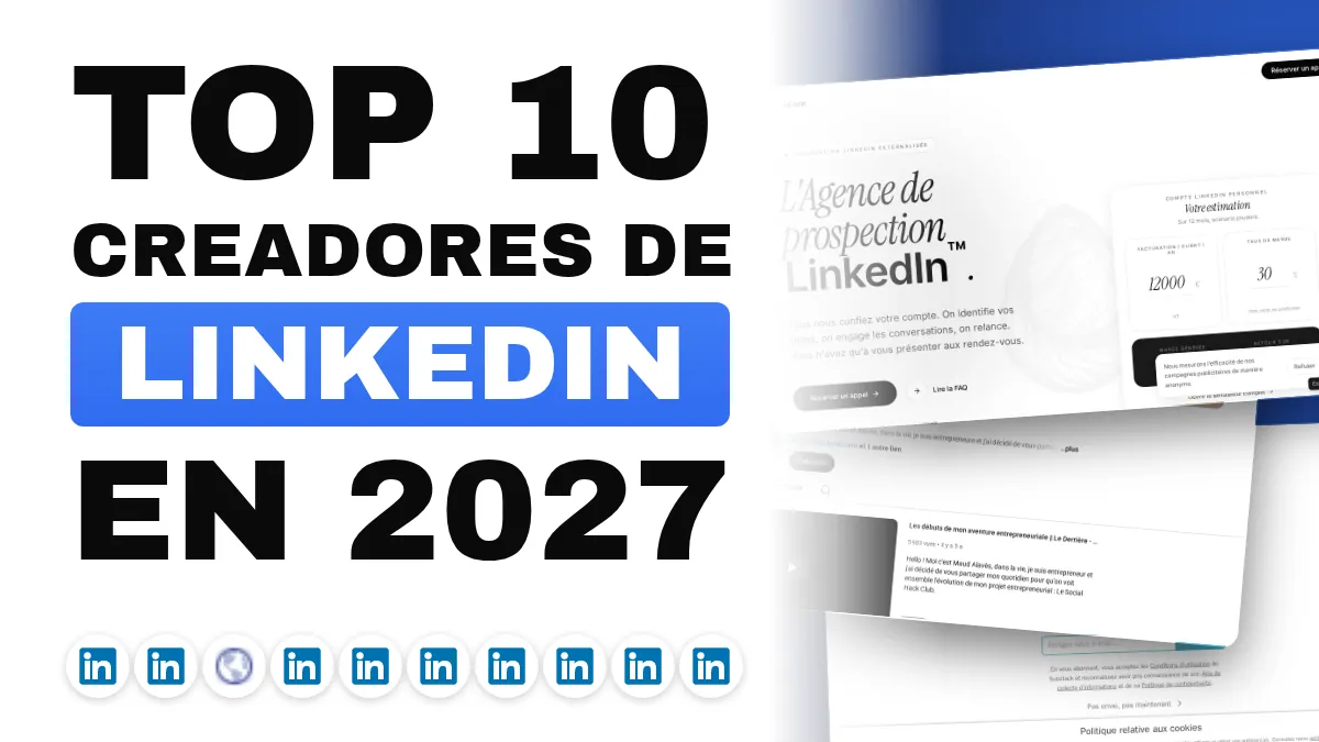 Los 10 mejores creadores de contenido de LinkedIn en Francia