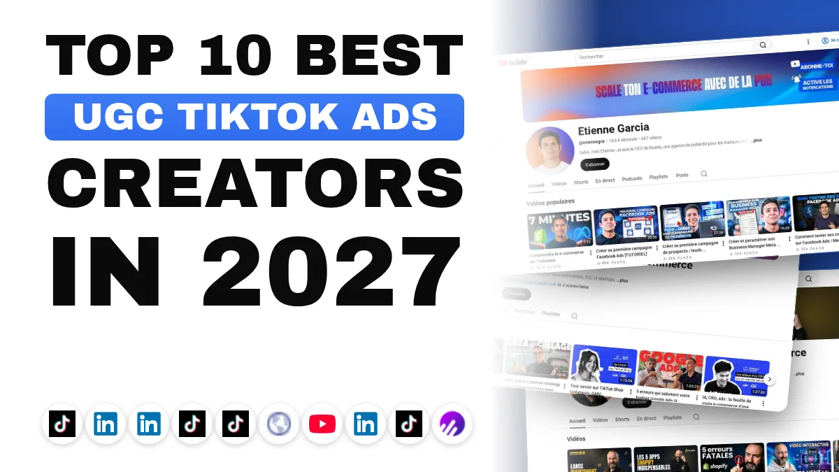The 10 best TikTok Ads content creators in France