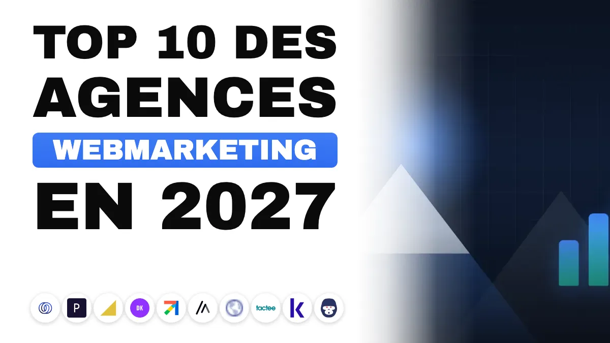 Panorama alpin avec un graphique de performance en hausse, illustrant le classement des meilleures agences webmarketing en France