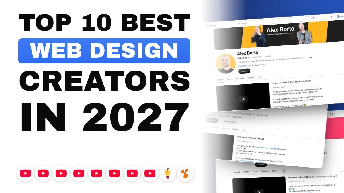 The 10 best web design content creators in France