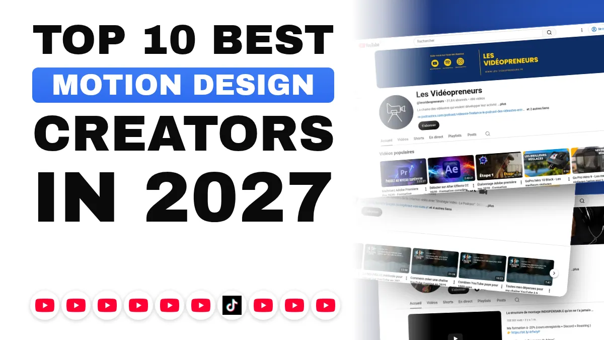 The 10 best motion design content creators in France