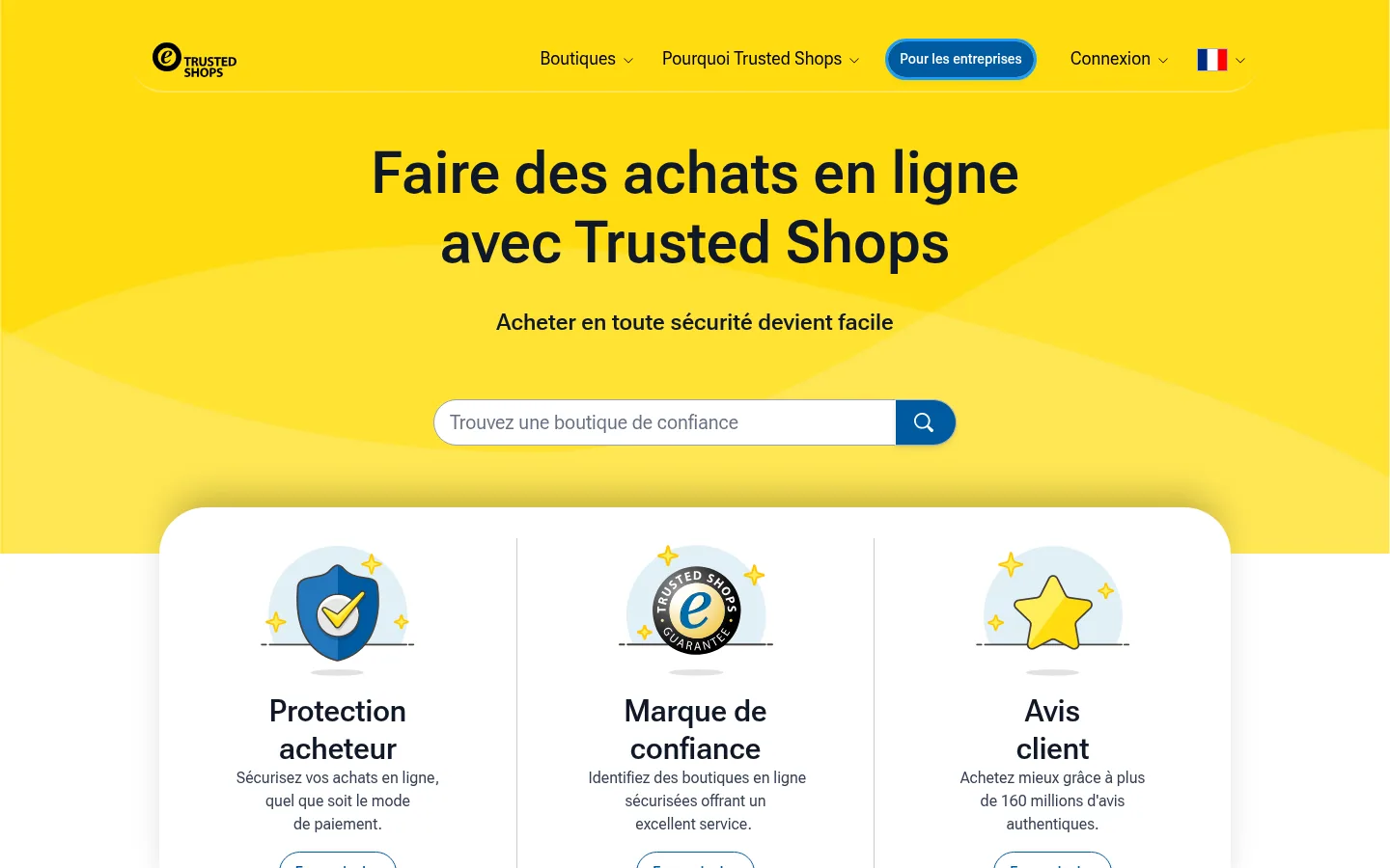 Trusted Shops software home page