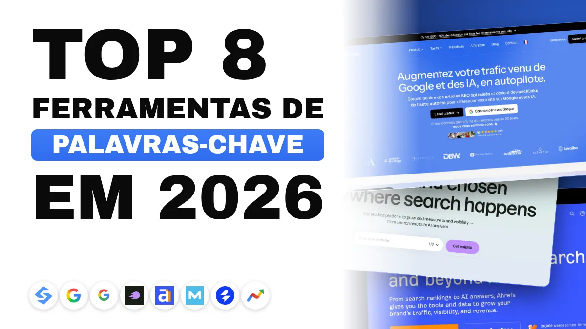 As 8 melhores ferramentas de palavras-chave em 2026