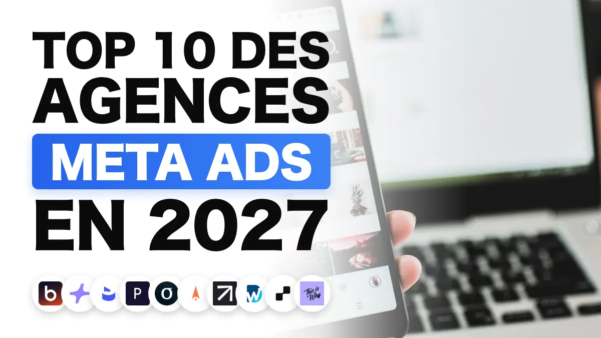Personne consultant les réseaux sociaux sur un smartphone, illustrant le classement des meilleures agences Meta Ads en France