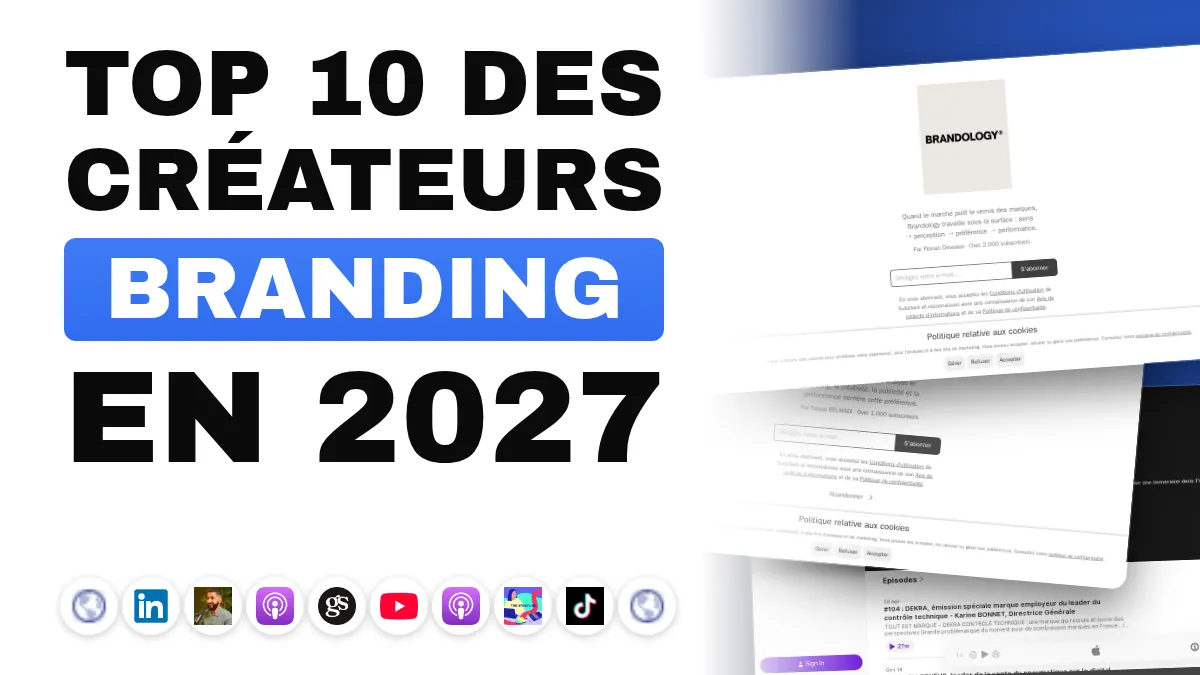 Les 10 meilleurs créateurs de contenu branding en France