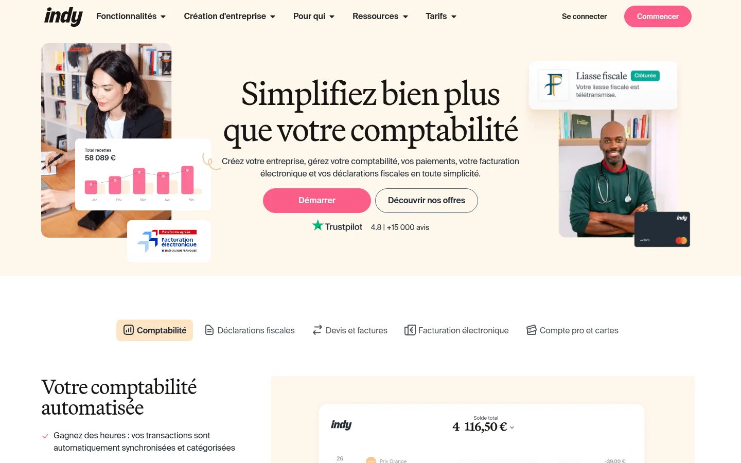 Indy software home page