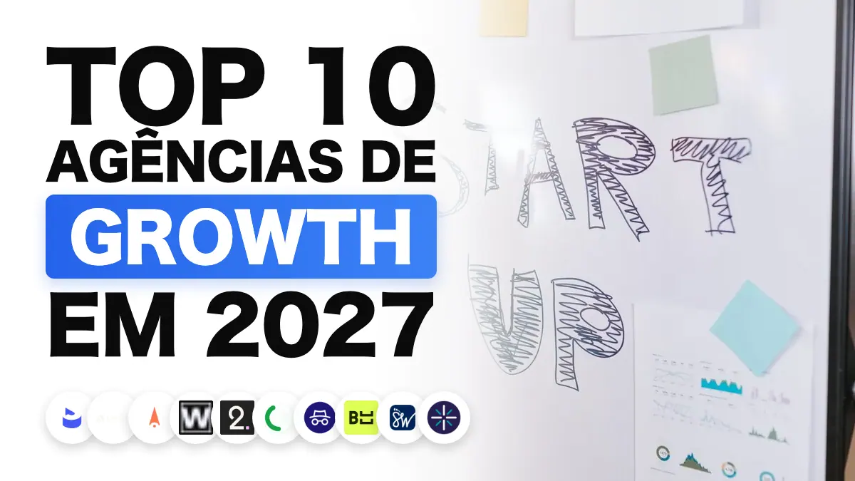 Pessoa apresentando um plano num quadro branco para uma equipe de startup, que ilustra o ranking das melhores agências de growth marketing na França
