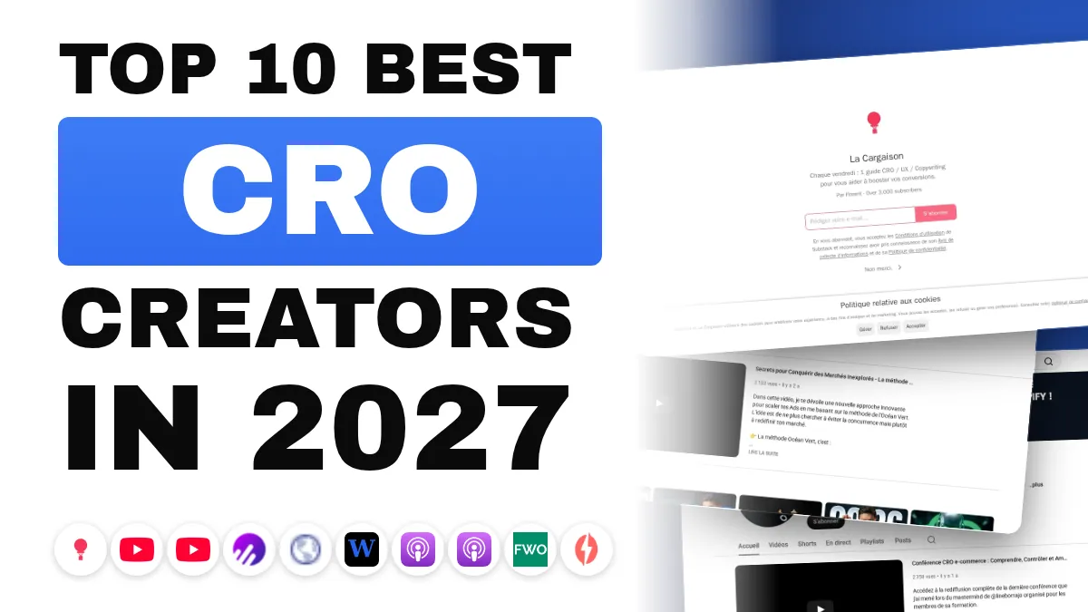 The 10 best CRO content creators in France