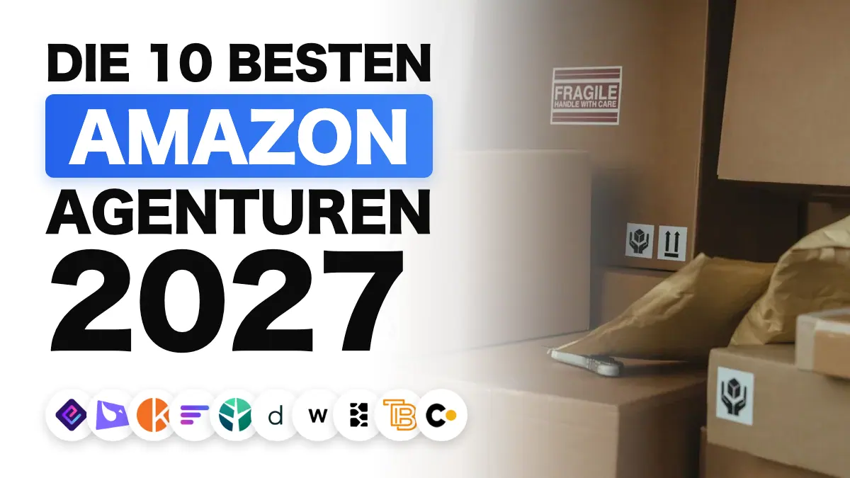 Gestapelte Kartons in einem Lieferfahrzeug, illustriert das Ranking der besten Amazon-Agenturen in Frankreich