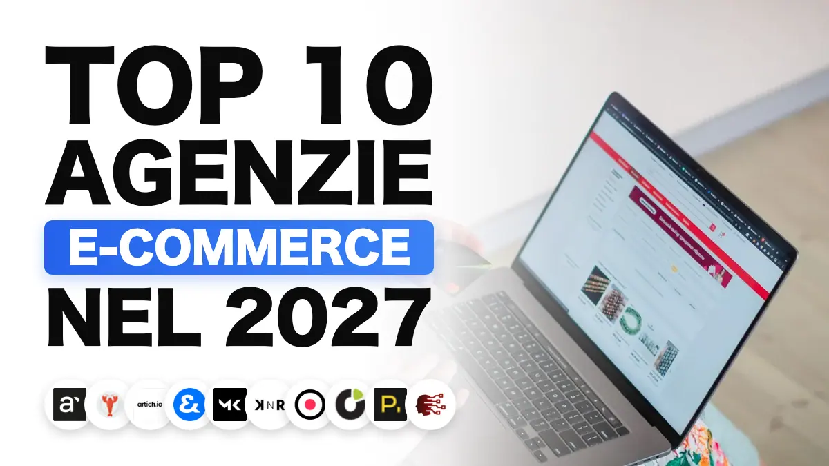 Donna che acquista online da un portatile con la carta bancaria, che illustra la classifica delle migliori agenzie e-commerce in Francia