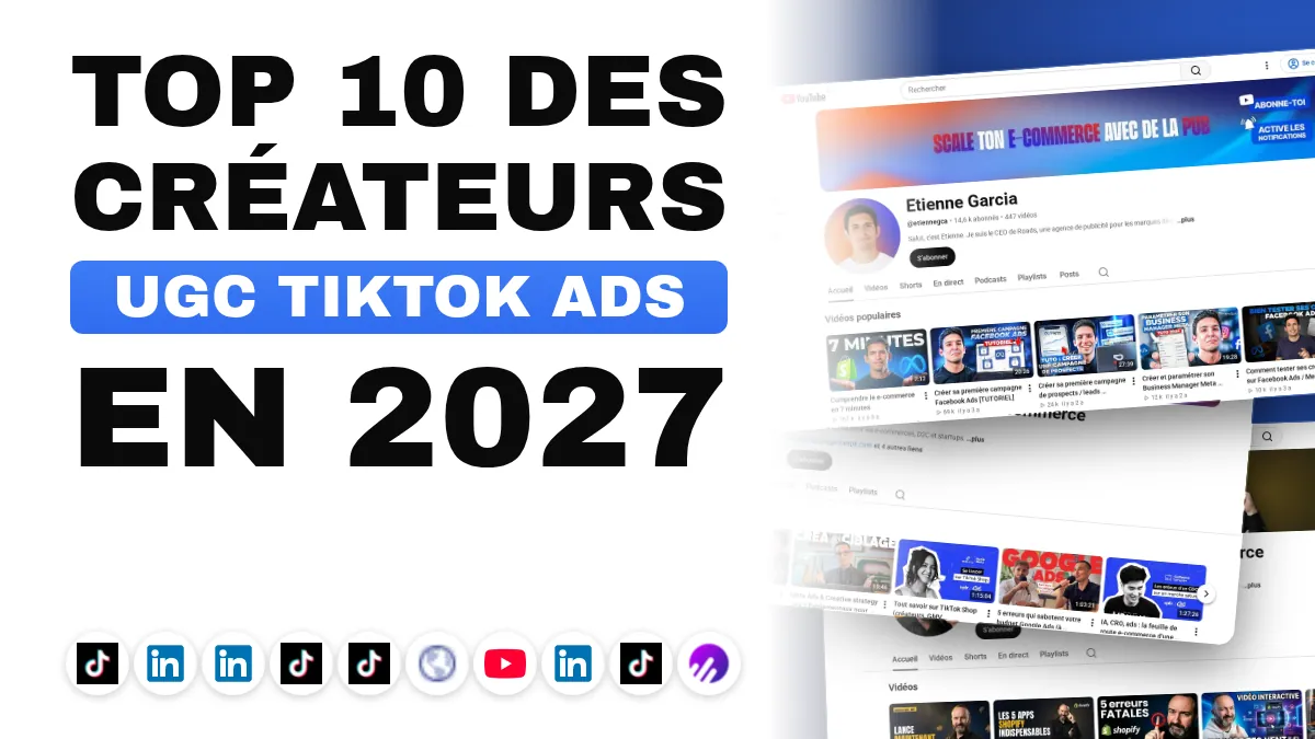 Les 10 meilleurs créateurs de contenu TikTok Ads en France