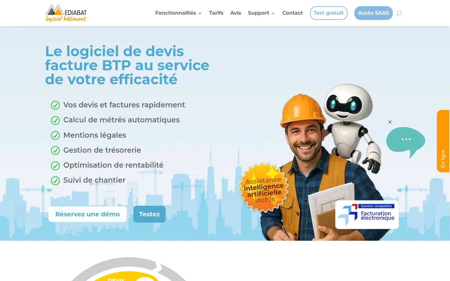 Startseite der Software Mediabat
